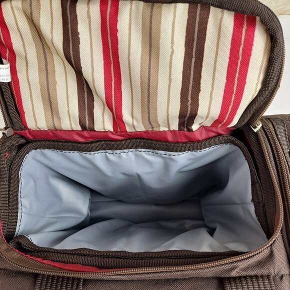 Picnic Time Moka Collection Picnic Cooler Tote with Food & Wine Compartments - Picture 5 of 16